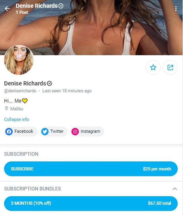 Denise Richards Onlyfans Review