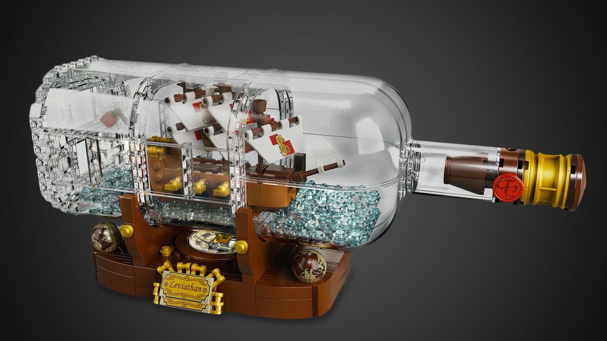 Lego  Ship In A Bottle *