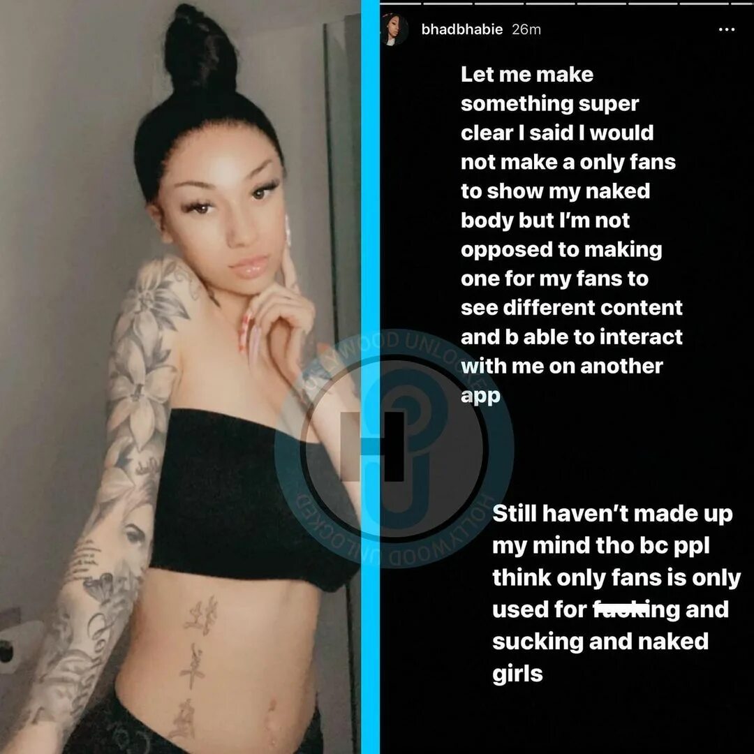 What Is On Bhad Bhabie Onlyfans